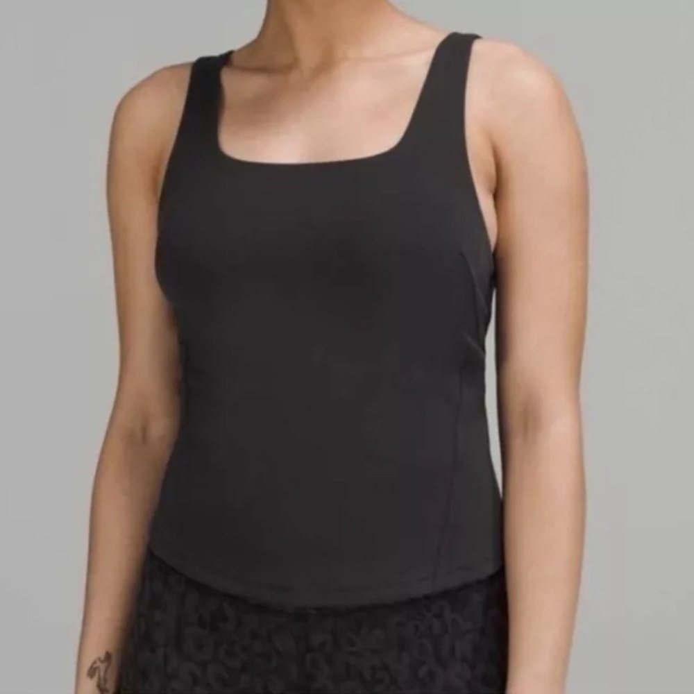 lululemon athletica Charcoal Tank Top